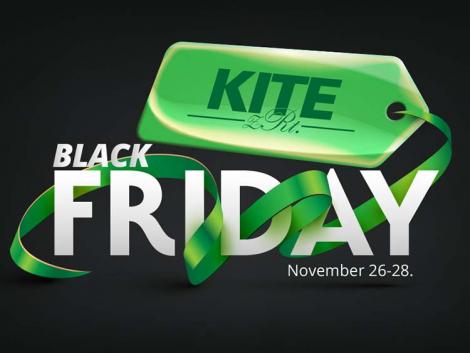 Nem múlhat el a november Black Friday nélkül a KITE-nél sem!