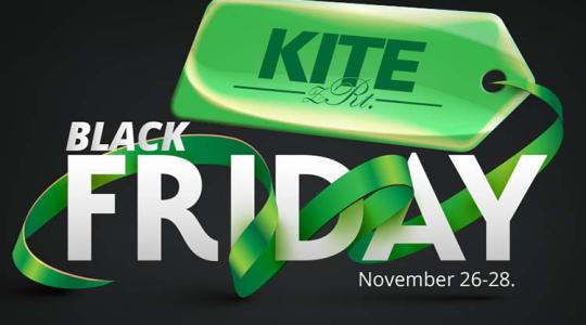Nem múlhat el a november Black Friday nélkül a KITE-nél sem!