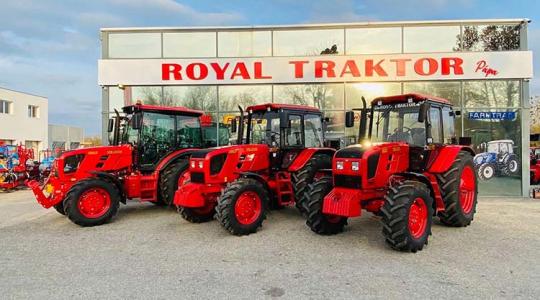 Régi klasszikusok és új traktorok a Royal Traktor nyílt napján