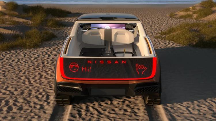 Az új elektromos Nissan pick-up