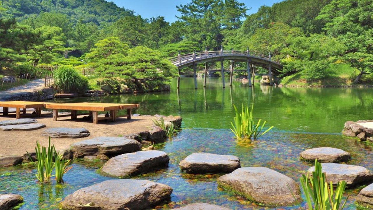 A japánkert tökéletes hely a meditációra. Fotó: 123rf.com