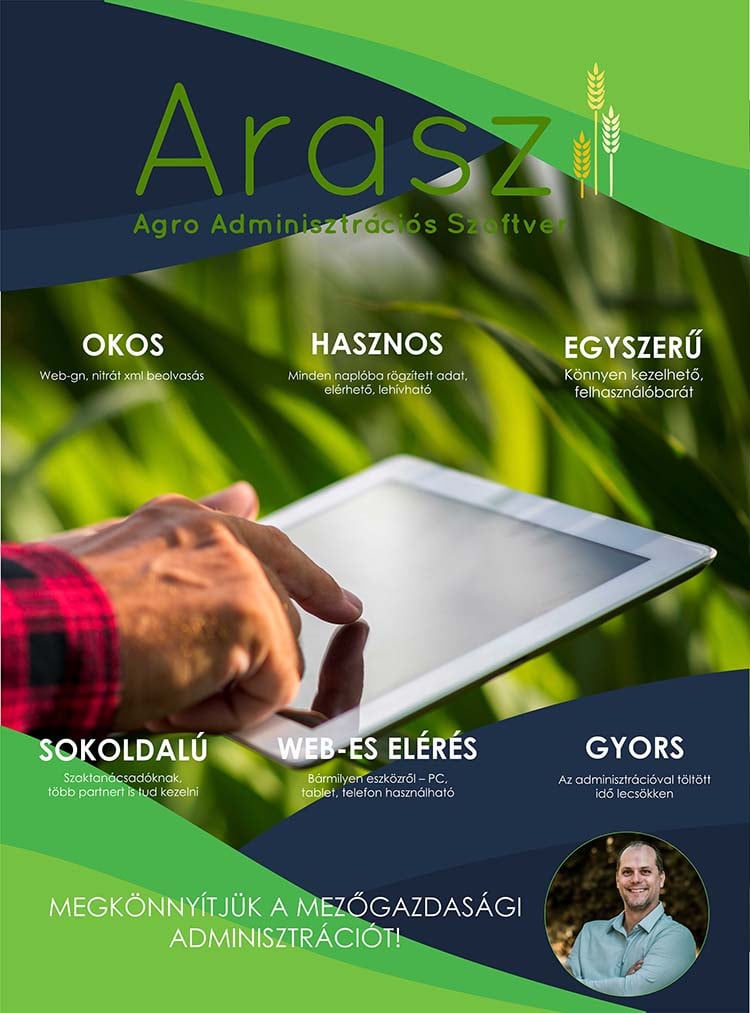 Arasz gazdálkodási napló szoftver