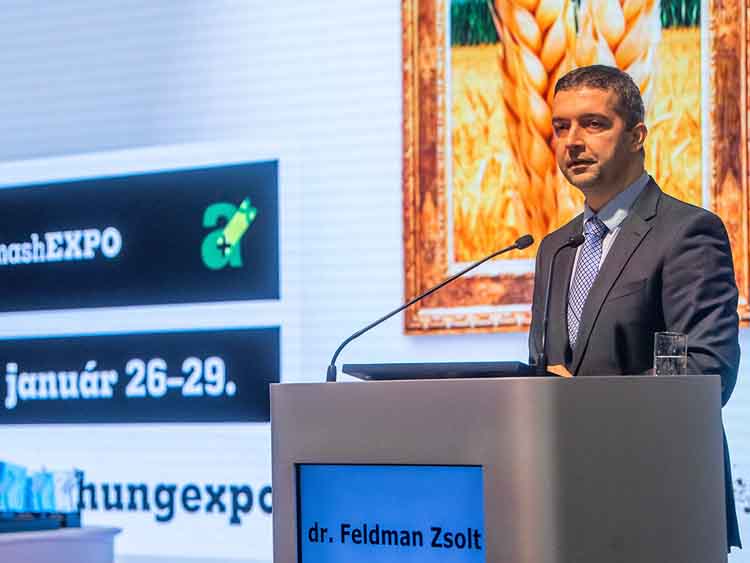 Feldman Zsolt, az Agrárminisztérium mezőgazdaságért és vidékfejlesztésért felelős államtitkára