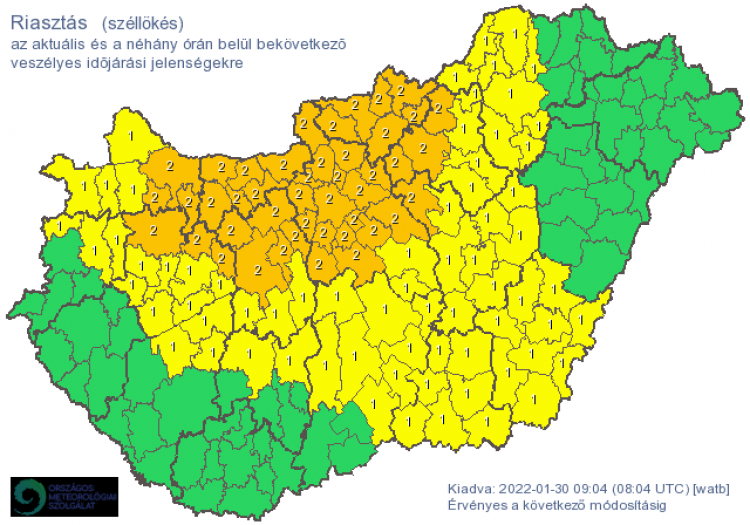 riasztás