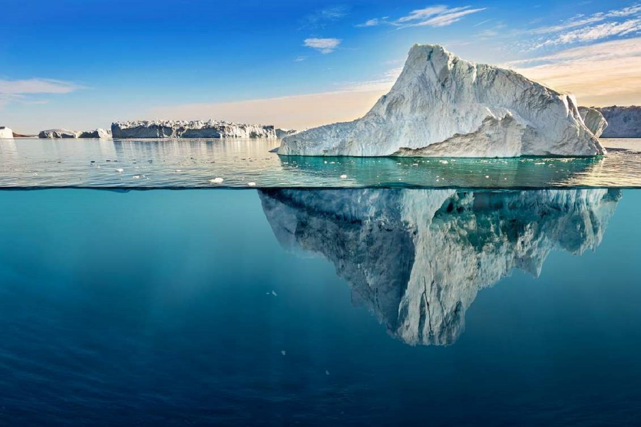 Grönlandi jég olvadása globális felmelegedés miatt
