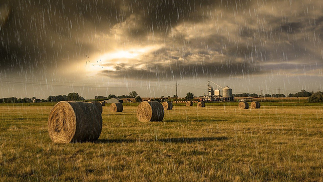 vihar a mezőgazdaságban