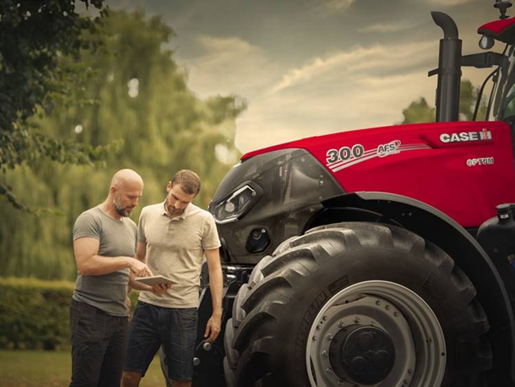 Case IH Optum traktor, precíziós gazdálkodáshoz