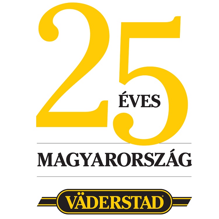 Vaderstad 25 éves logo