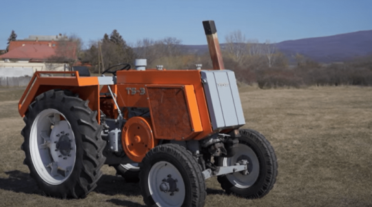 A világ egyik legritkább traktora: Hofherr TS-35 VIDEÓVAL