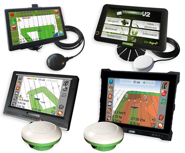 LD-Agro GPS-es sorvezető készülékek