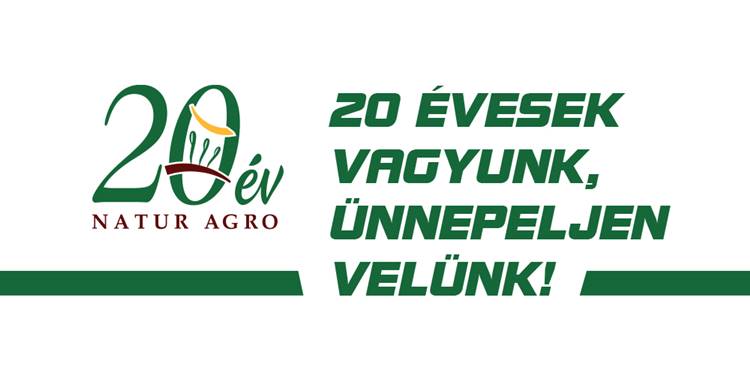 20 éves a Natur Agro Hungária Kft.