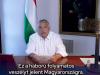 Háborús veszélyhelyzetet hirdetett ki Orbán Viktor