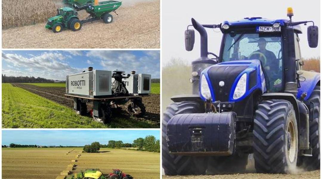 Régi-új traktorérdekesség, profi átrakókocsi, autonóm mezőgazdasági traktor 