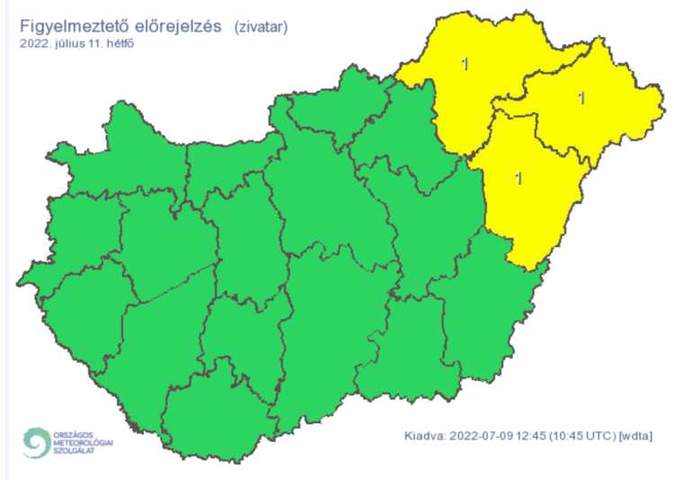 omsz térkép