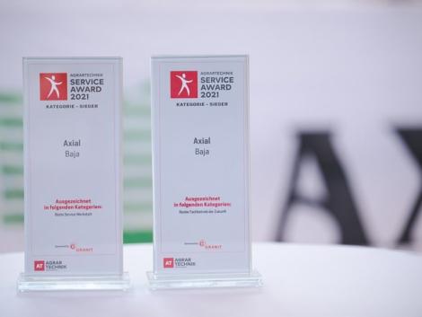 AXIÁL Kft.: dupla győzelem az AGRARTECHNIK Service Award versenyen AXIÁL Kft.: dupla győzelem az AGRARTECHNIK Service Award versenyen