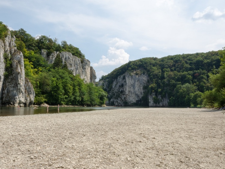 Felső-Duna vízgyűjtő területén lehulló csapadék elenyésző része éri el a folyómedreket