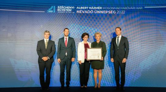 Névadó ünnepség: a jövő kihívásaira fókuszál a Széchenyi Egyetem Albert Kázmér Mosonmagyaróvári Kara