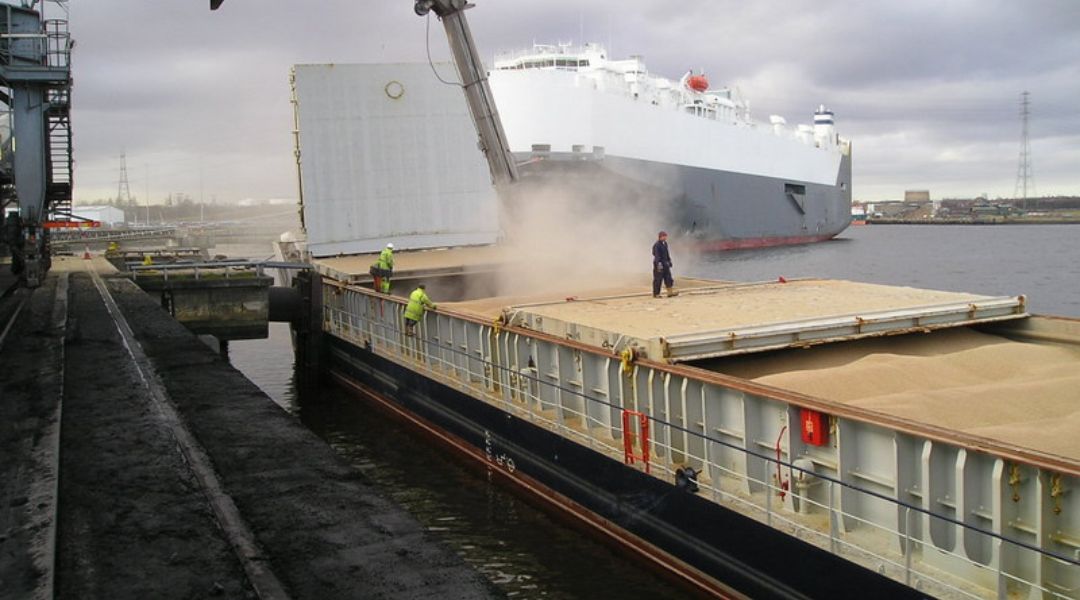 Négy, összesen 140 ezer tonna mezőgazdasági terméket szállító hajó hagyta el vasárnap Ukrajna kikötőit.