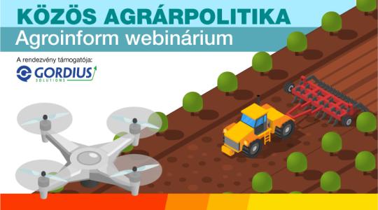 Közös Agrárpolitika webinárium – jelentkezz!