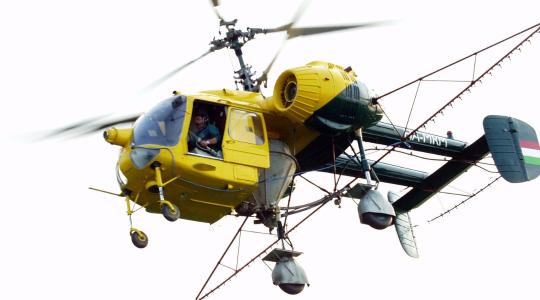Ukrán mezőgazdasági helikoptert akartak Magyarországra csempészni