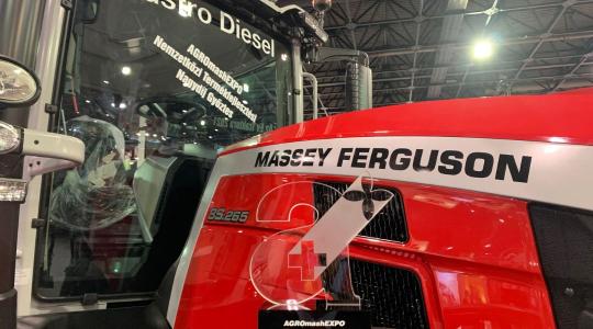 AGROmashEXPO: azonnal elérhető, készletes gépekkel  készül a Massey Ferguson