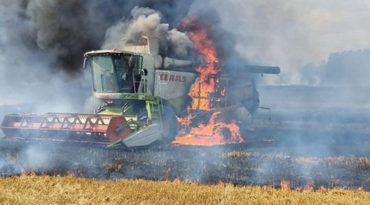Automatikus tűzoltó-berendezések mezőgazdasági gépekhez is