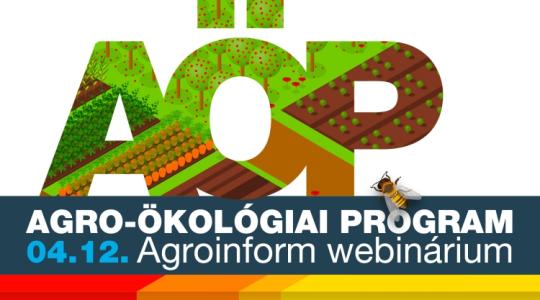 Agro-ökológiai Program webinárium – jelentkezz!