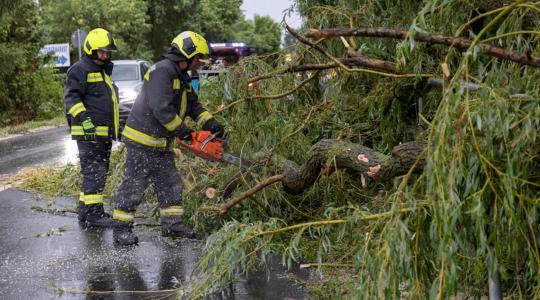 Több helyen okozott jelentős károkat és fennakadásokat az éjszakai vihar