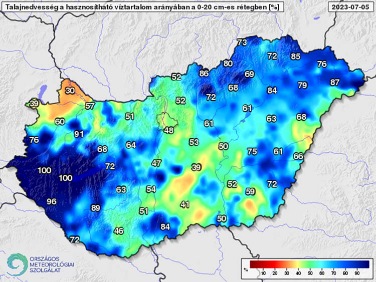 Talajnedvesség 0-20