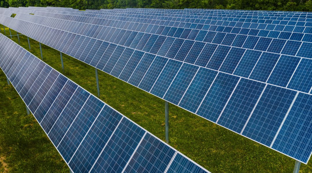 A francia gazdák egy új koncepció szerint napelemekkel fedik le a növényeket, hogy így egyszerre termelhessenek élelmiszert és energiát.