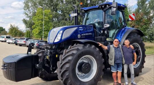 Megérkezett a New Holland T7 traktorcsaládjának új zászlóshajója