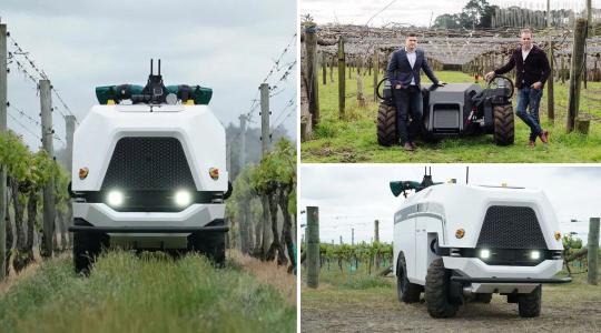 Könnyen és olcsón fenntartható robot a gyümölcsösbe