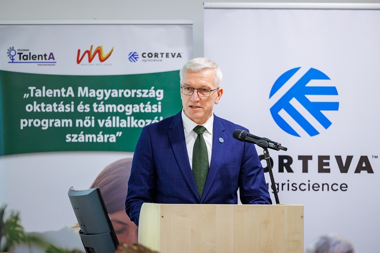 Sergii Kharin, a Corteva Agriscience magyarországi ügyvezető igazgatója.