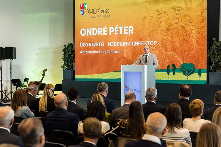 Ondré Péter, az Agrármarketing Centrum ügyvezetője