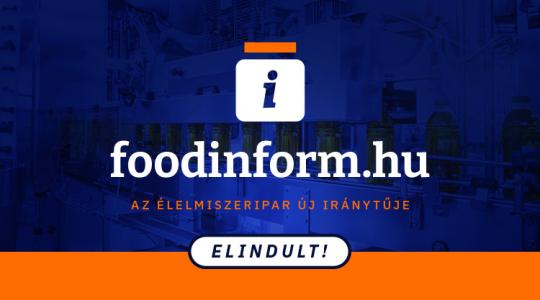 Magasabb fokozatra kapcsolunk: elindult a Foodinform.hu!