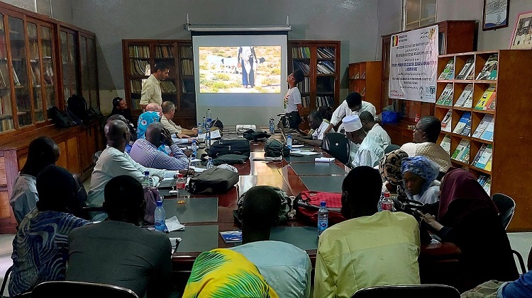 A MATE képzése a Csádi Állattenyésztési Kutatóintézet munkatársai részére 