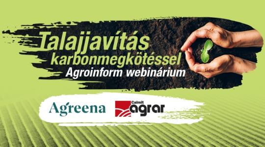 Talajjavítás karbonmegkötéssel Agroinform webinárium
