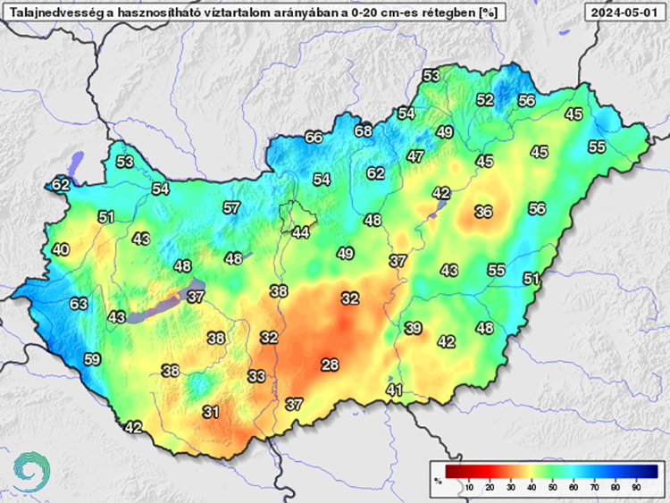 Talajnedvesség 0-20