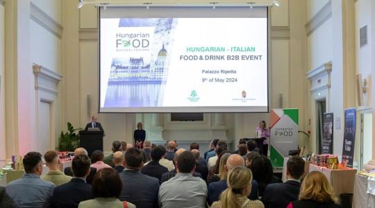 Rómába érkezett a Hungarian Food Business Program