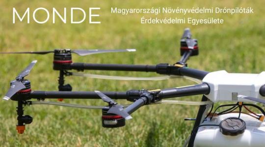 Drónos növényvédelem: megalakult a MONDE