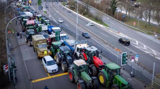 A Nemzeti Agrárgazdasági Kamara kiáll a német gazdák mellett és egyetért jogos követeléseikkel