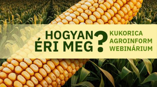 Hogyan éri meg? Kukorica Agroinform webinárium