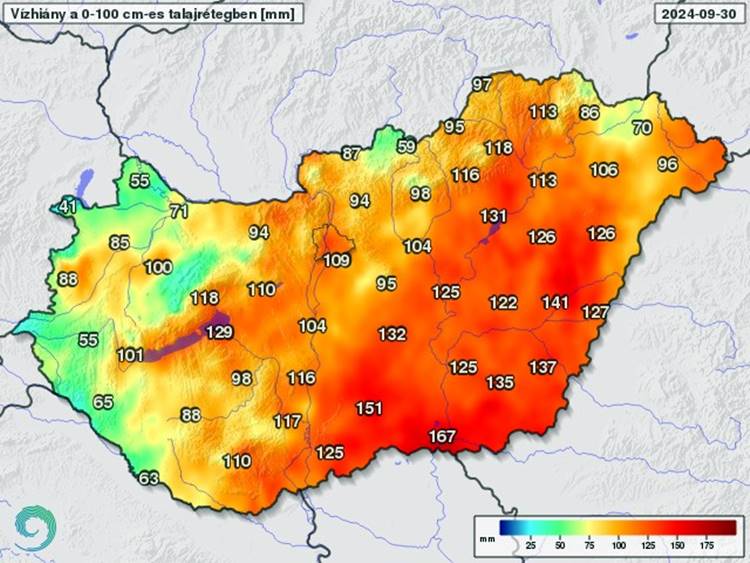 időjárás-térkép