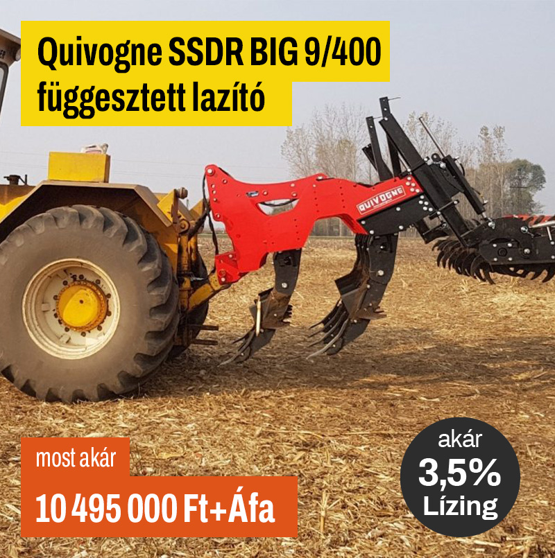 Quivogne SSDR BIG 9/400 függesztett lazító