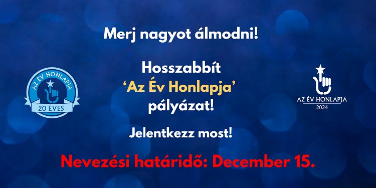 az év honlapja