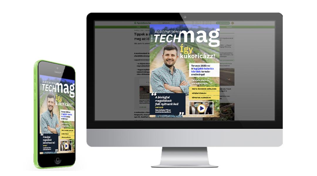 Megjelent Így kukoricázz! címmel az Agroinform TechMag első lapszáma