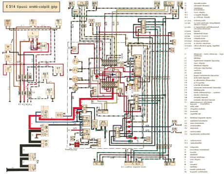 E514 kapcsolási rajz